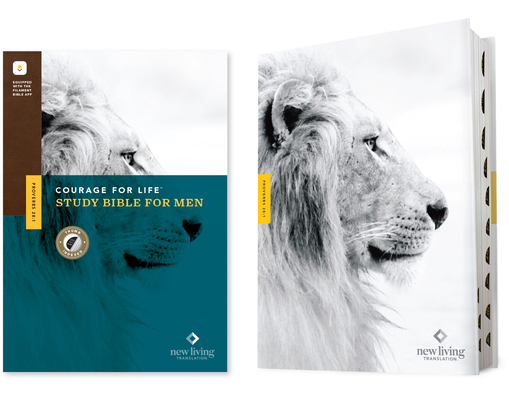 NLT Courage for Life Study Bible for Men, Filam... 1496475534 Book Cover