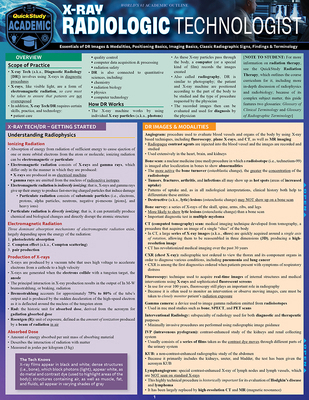 X-Ray Tech: : A Quickstudy Laminated Reference ... 1423208943 Book Cover