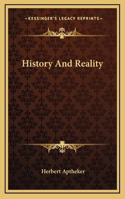 History And Reality 1166132323 Book Cover