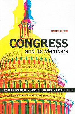 Congress and Its Members 0872899675 Book Cover