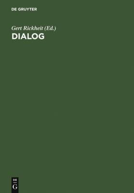 Dialog : Festschrift F?r Siegfried Grosse [German] B003AG3XFA Book Cover
