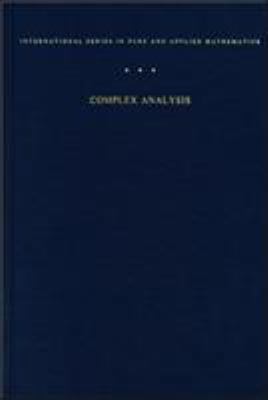 Complex Analysis Complex Analysis Complex Analy... 0070006571 Book Cover