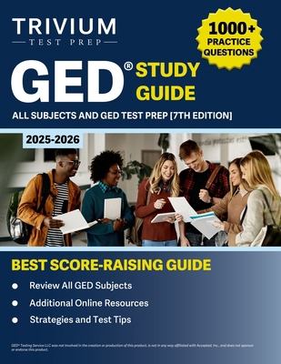 GED Study Guide 2025-2026 All Subjects: 1000+ P... B0DSTS836T Book Cover