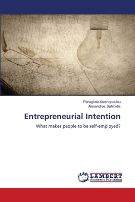 Entrepreneurial Intention 6206162737 Book Cover