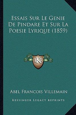 Essais Sur Le Genie De Pindare Et Sur La Poesie... [French] 1166801810 Book Cover