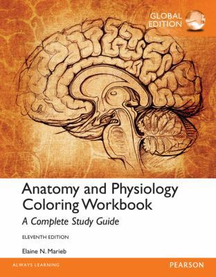 Anatomy and Physiology Coloring Workbook: A Com... 1292061294 Book Cover