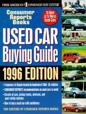 Used Car Buying Guide 1996 (Annual) 0890438161 Book Cover