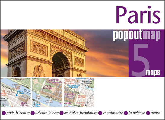 Paris Popout Map 191713133X Book Cover