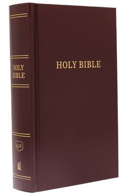 KJV, Pew Bible, Hardcover, Burgundy, Red Letter... 0718097564 Book Cover