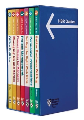 HBR Guides Boxed Set (7 Books) (HBR Guide Series) B077X1L643 Book Cover
