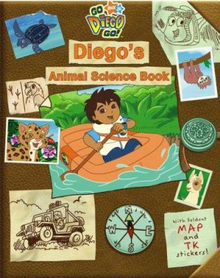 Diego's Animal Science Book [With Reusable Stic... 1416941193 Book Cover