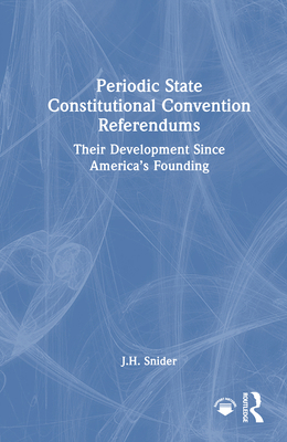 Periodic State Constitutional Convention Refere... 1041079761 Book Cover