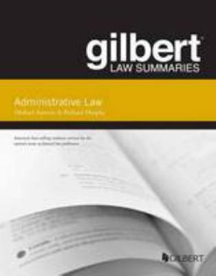 Gilbert Law Summary on Administrative Law (Gilb... 1628101091 Book Cover