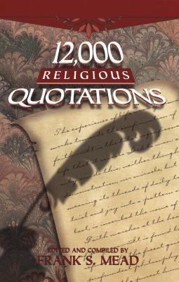 12,000 Religious Quotations 0801058376 Book Cover
