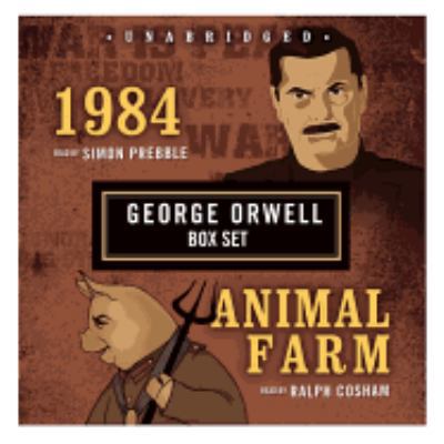 1984/Animal Farm: George Orwell Boxed Set 143320326X Book Cover