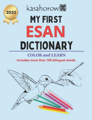 My First Esan Dictionary: Colour and Learn Esan B09KN4JR7W Book Cover