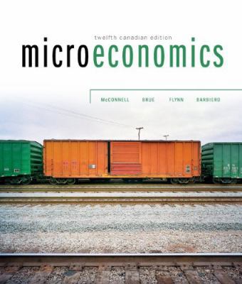 Microeconomics, 12th Cdn Edition 0070969523 Book Cover