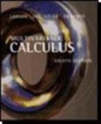 Multivariable Calculus 0618503021 Book Cover