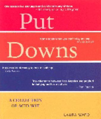 PUT DOWNS: A COLLECTION OF ACID WIT. 0670028215 Book Cover