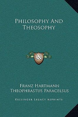 Philosophy And Theosophy 1169178871 Book Cover