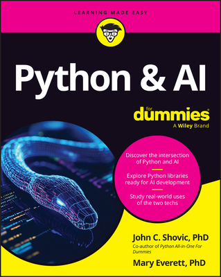 Python & AI for Dummies 1394413467 Book Cover