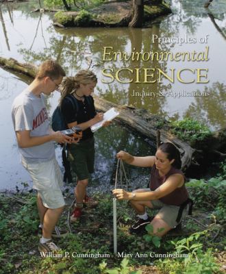 Principles of Environmental Science: Inquiry & ... 0073304468 Book Cover