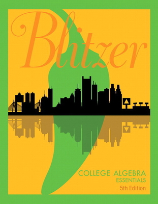 College Algebra Essentials 0134469291 Book Cover