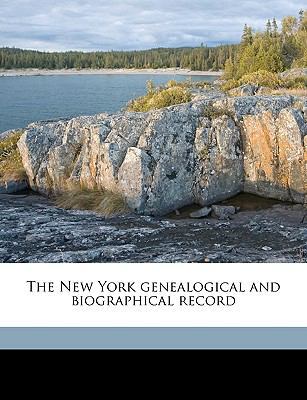 The New York Genealogical and Biographical Record 1149486112 Book Cover