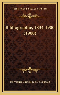 Bibliographie, 1834-1900 (1900) [Italian] 1168244447 Book Cover