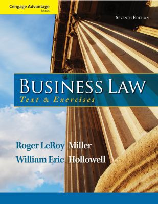 Cengage Advantage Books: Business Law: Text and... 1133625959 Book Cover