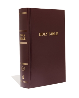 KJV, Pew Bible, Large Print, Hardcover, Burgund... [Large Print] 0718095448 Book Cover