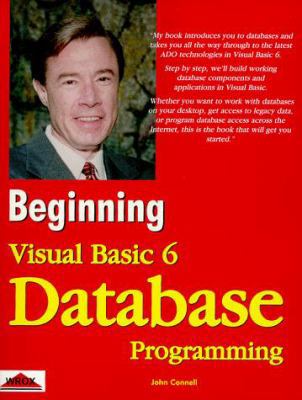 Beginning Visual Basic 6 Database Programming 1861001061 Book Cover