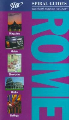 AAA 2001 Spiral Guide to Rome 1562514040 Book Cover