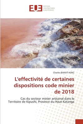 L'effectivité de certaines dispositions code mi... [French] 6209544436 Book Cover