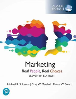 Marketing: Real People, Real Choices, Global Ed... 1292434384 Book Cover