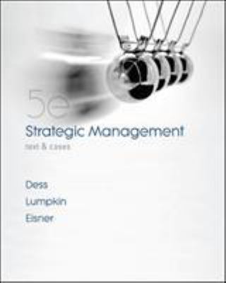 Strategic Management: Text and Cases 0073530417 Book Cover