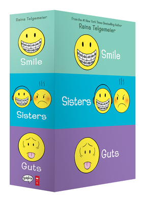 Smile, Sisters, and Guts: The Box Set 1338599453 Book Cover