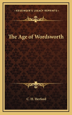 The Age of Wordsworth 1163333018 Book Cover