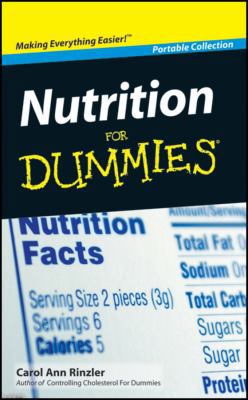 Nutrition for Dummies 0470591919 Book Cover