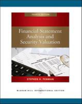 Financial Statement Analysis and Security Valua... 0071267808 Book Cover