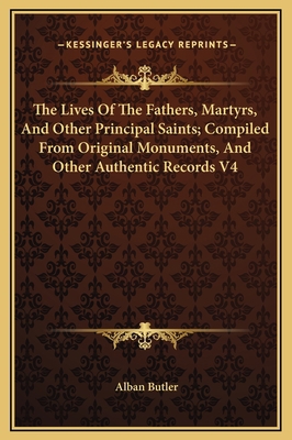 The Lives Of The Fathers, Martyrs, And Other Pr... 1169369243 Book Cover