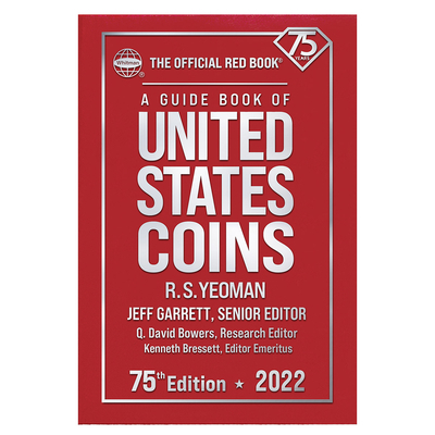Redbook 2022 Us Coins Hard Cover 0794848915 Book Cover