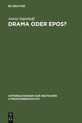 Drama oder Epos? [German] 3484320419 Book Cover