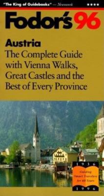 Austria '96: The Complete Guide with Vienna Wal... 0679029737 Book Cover