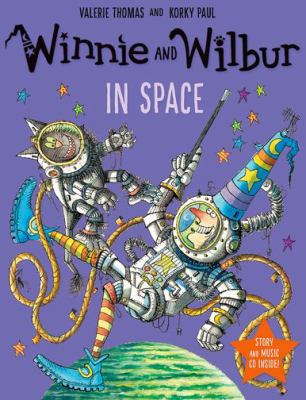 Winnie and Wilbur in Space (Paperback & CD) 0192749153 Book Cover