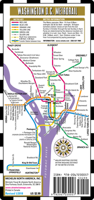 Streetwise Washington DC Metro Map - Laminated ... 2067230050 Book Cover