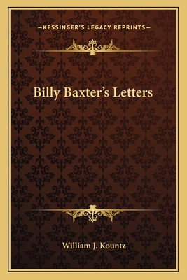 Billy Baxter's Letters 1162745754 Book Cover