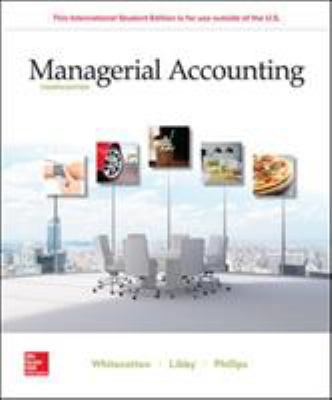 Managerial Accounting 4th edition by Stacey M ... Book Cover