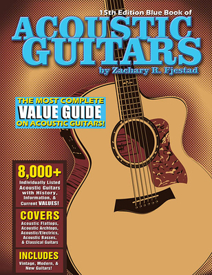 Blue Book of Acoustic Guitars 1936120577 Book Cover