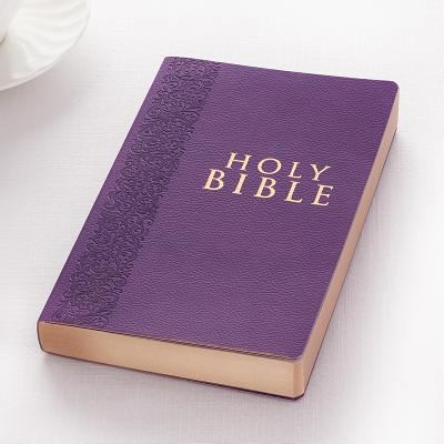 KJV Budget Gift & Award Lux-Leather Purple 1432117564 Book Cover